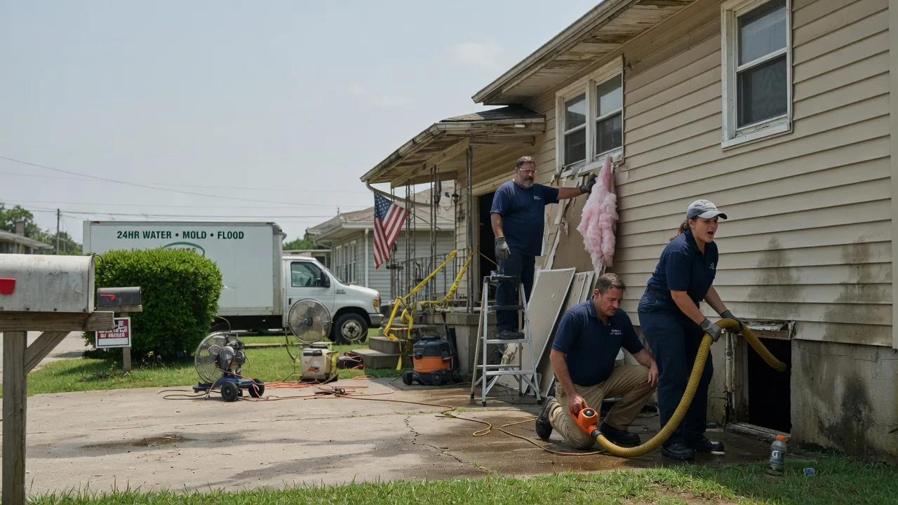 Water Damage Repair in Moscow, AR near me